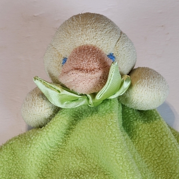 Blankets and Beyond duck duckling lovey Green - Picture 2 of 6